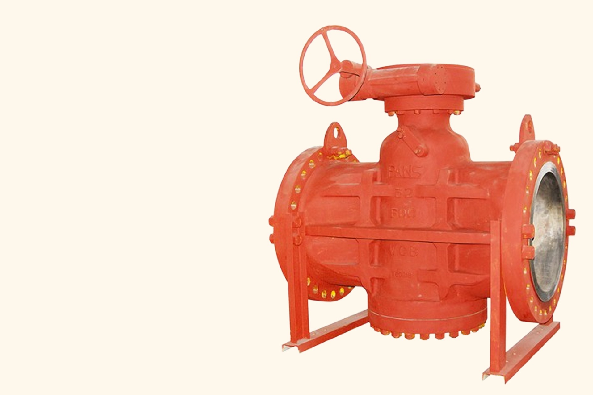 LOKVAL Plug Valve – Red